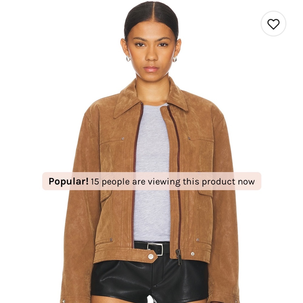 We the free Blair Faux Suede Jacket